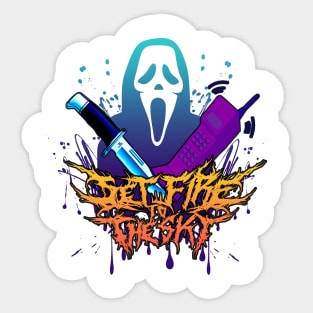 WHATS YOUR FAV SCARY MOVIE? Sticker